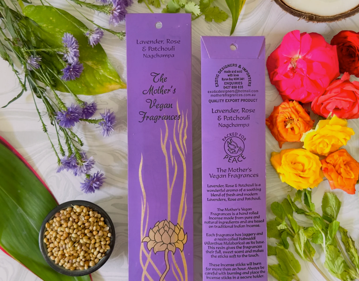 Mother's Fragrances Incense (Vegan) Nagchampa
