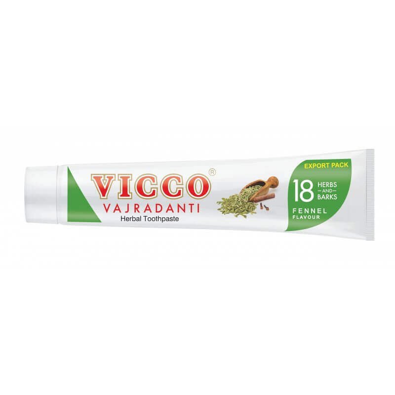 Ayurvedic toothpaste with fennel by Vicco